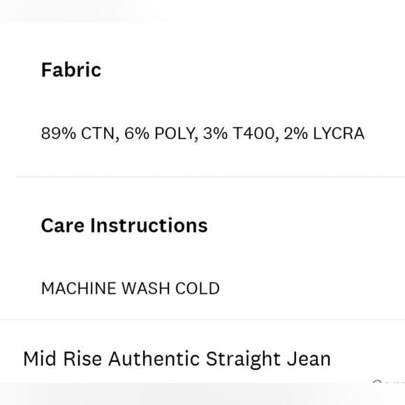 Lucky Brand Mid-Rise Authentic Straight Leg Medium Wash Cotton Denim Jeans 12/31 - Picture 12 of 16